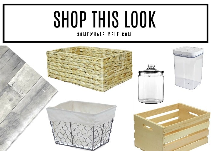 Pantry Shop Items