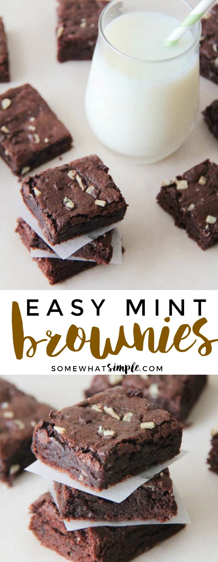 These mint brownies are so quick and easy to put together, but are still impressive enough to bring to a holiday party. Creme de Menthe Brownies just might be your new favorite treat!