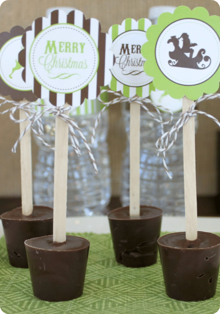 Hot Cocoa Bar and Free Printables Somewhat Simple