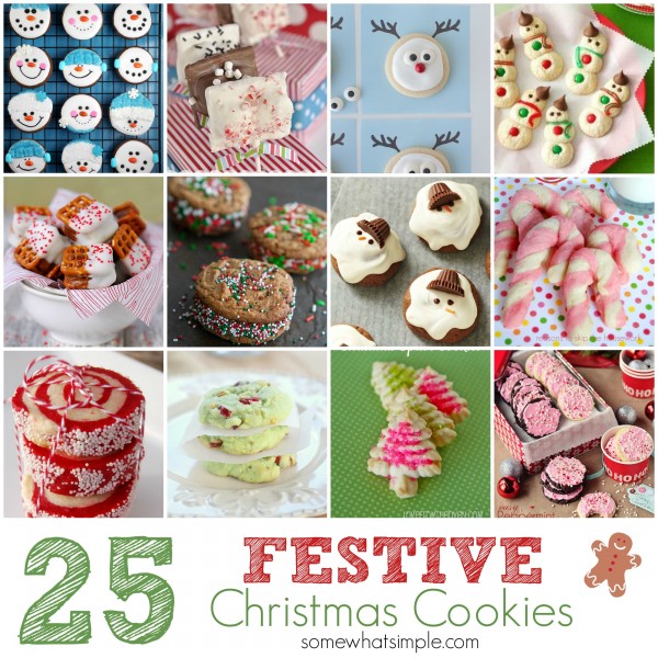 Festive Christmas Cookies - Somewhat Simple