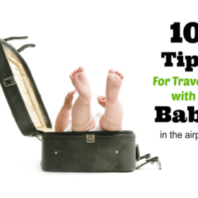 10 Tips for flying with a baby