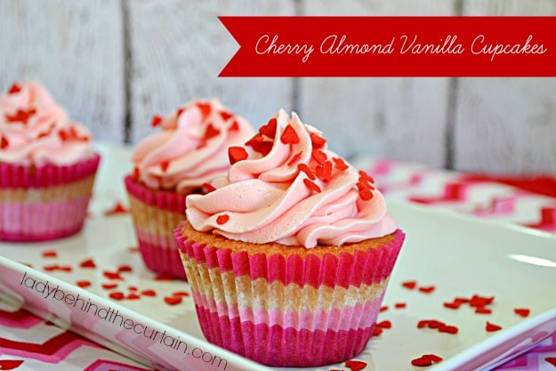 Cherry-Almond-Vanilla-Cupcakes-Lady-Behind-The-Curtain