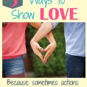 Love can have a short shelf life you if you aren't showing it frequently