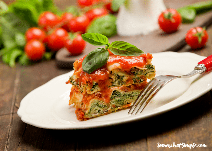 slow cooker vegetable lasagna 1