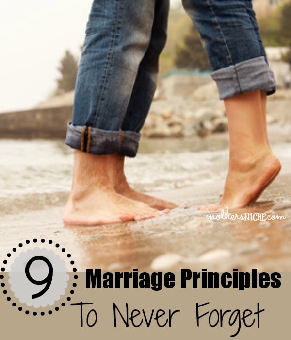 Great read! Marriage principles to never forget!