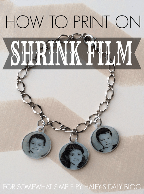 How to Print on Shrink Film Easy Tutorial Somewhat Simple