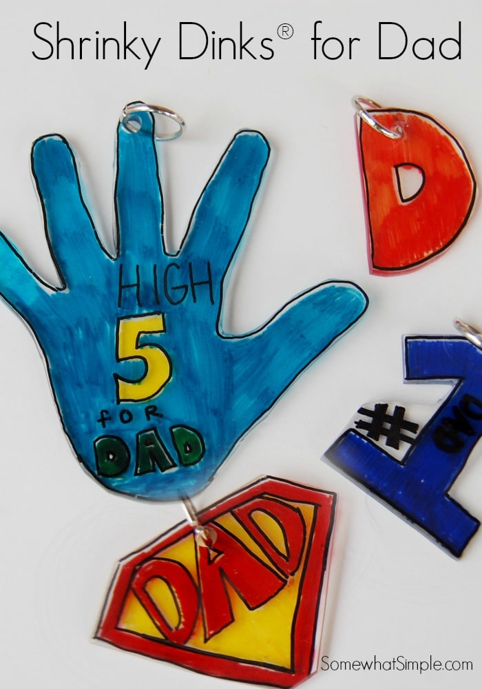 Shrinky Dink Key Chains For Dad Somewhat Simple shrinky-dink-key-chains-for-dad-somewhat-simple