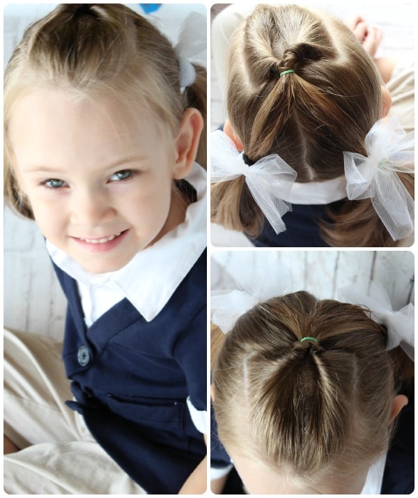 3 Easy Hair Styles for Girls - The Chirping Moms