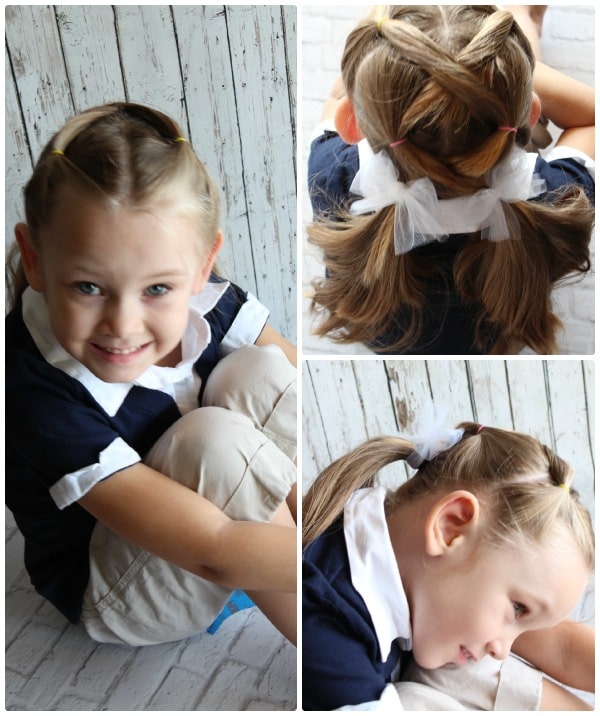 Simple Hairstyle for Girls (Easy Enough for Dad!) – Stuff Parents Need