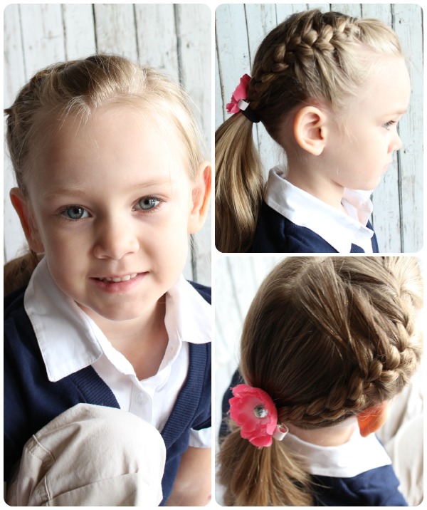 easy updos for little girl