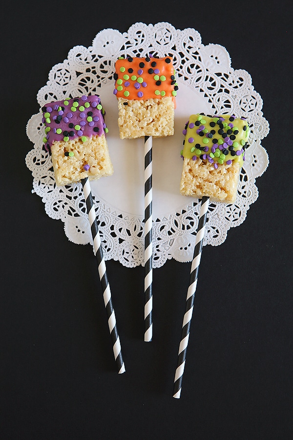halloween rice krispie treats 2