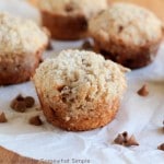 Banana Cinnamon Streusel Muffins