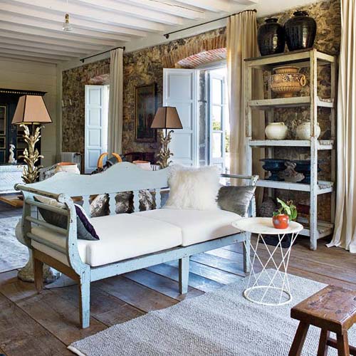 10 Ways to Decorate with Benches Somewhat Simple