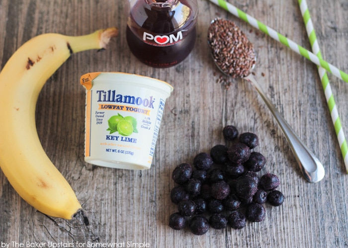 pomegranate smoothie ingredients