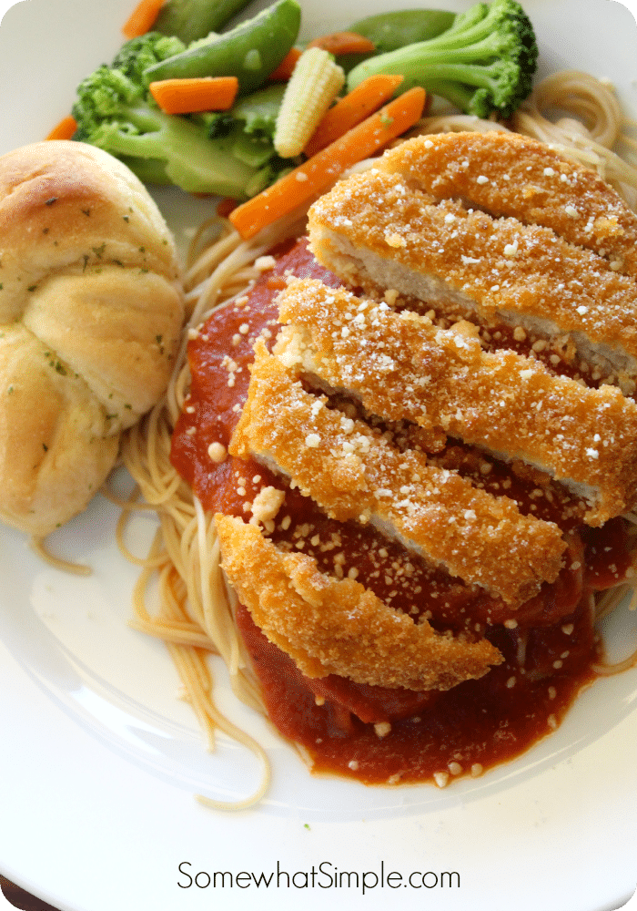 Easy Chicken Parmesan Recipe - Somewhat Simple
