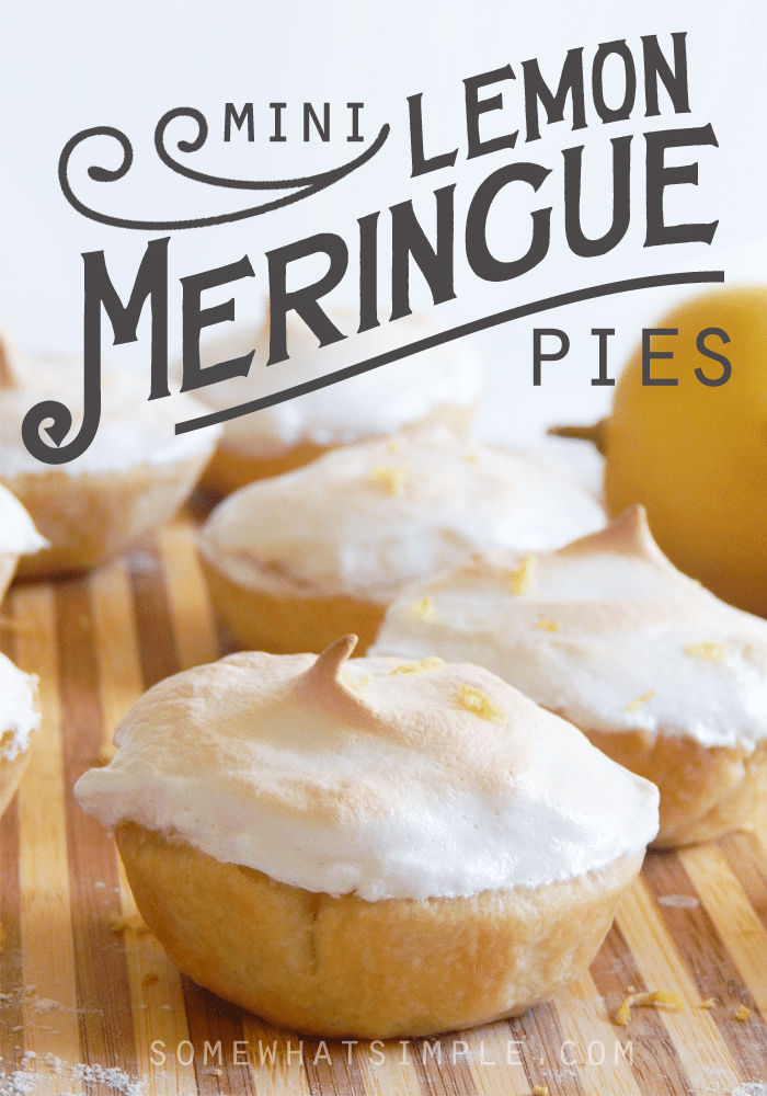 Mini Lemon Meringue Pies via @somewhatsimple