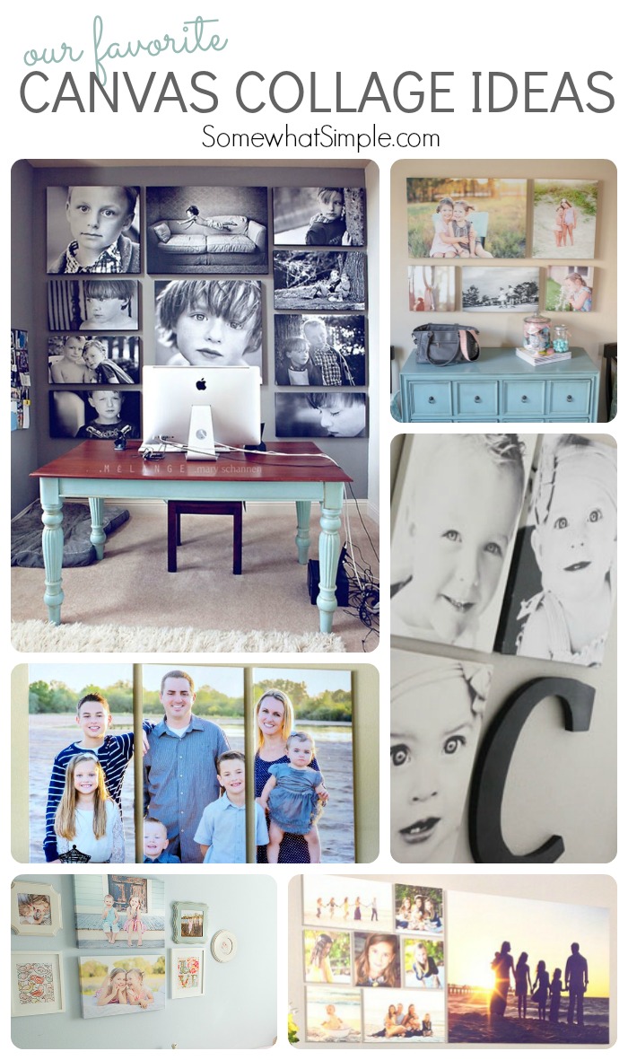 Top 10 Canvas Collage Ideas Somewhat Simple