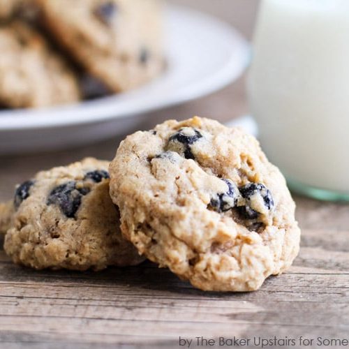 Blueberry Cobbler Cookies (Easy Recipe) - Somewhat Simple
