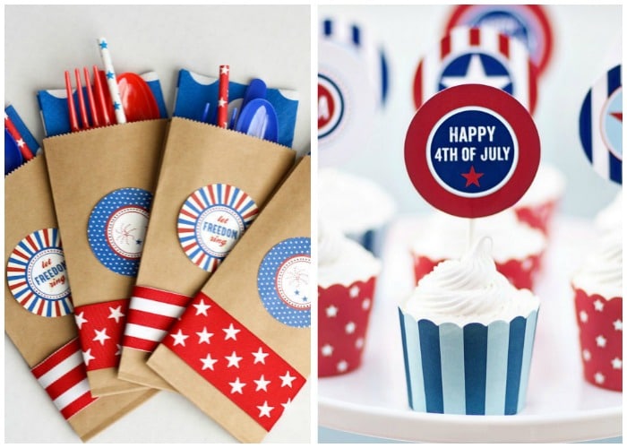 4th of July Party Printables
