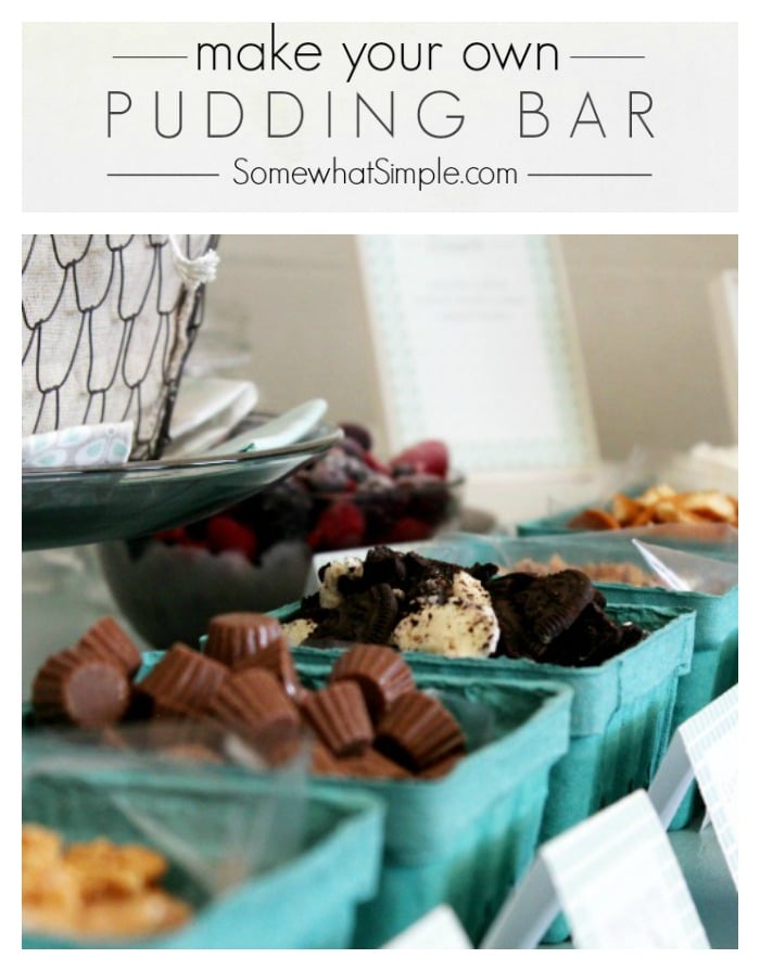 Pudding Bar Party