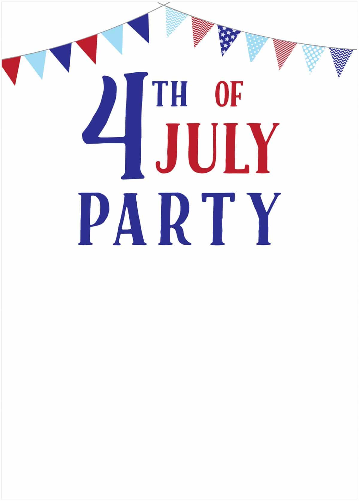 free summer party invitations somewhat simple