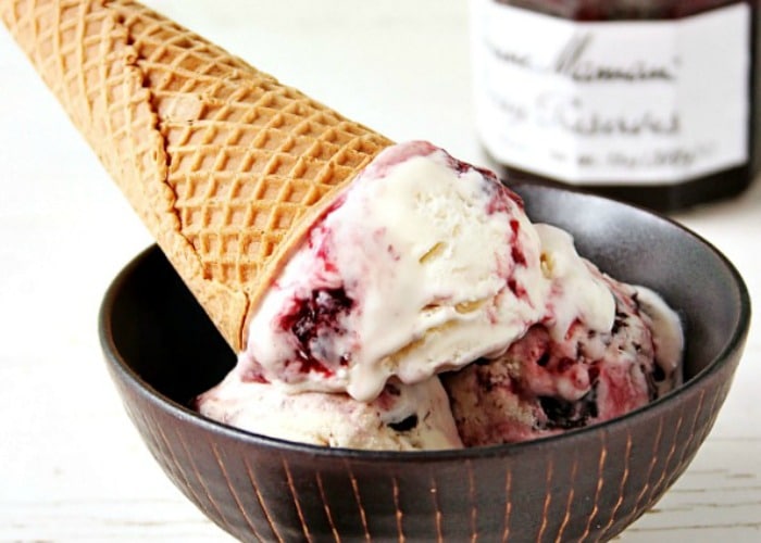 cherry ice cream