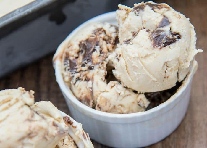 Peanut Butter Fudge Ice Cream (No Churn) Somewhat Simple