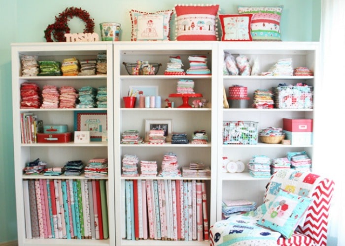 Sewing Room Fabric Ideas