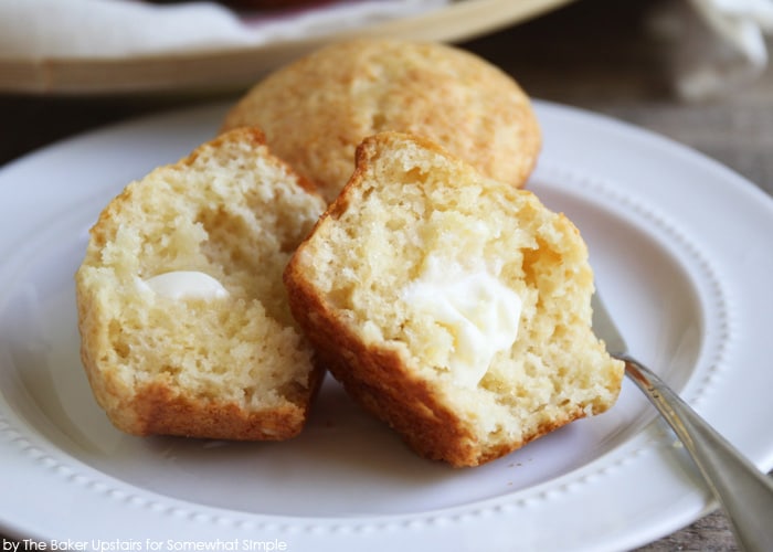 Honey Muffins with butter