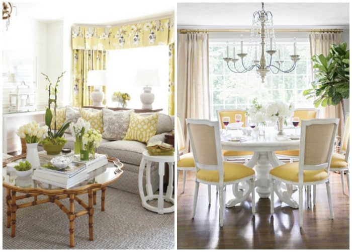 Yellow and Gray Decorating Ideas 20 Spaces Somewhat Simple