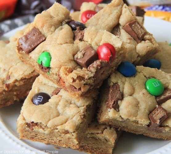 Candy Bar Blondies