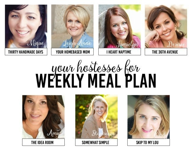 Weekly Meal Plan Hostesses