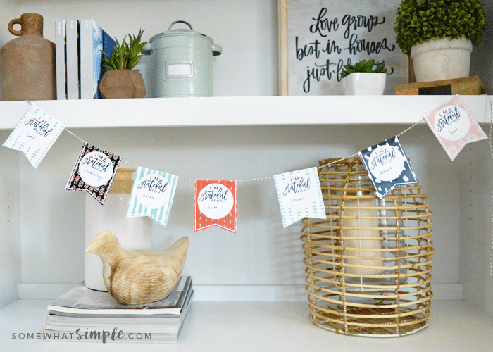 a printable thanksgiving craft banner