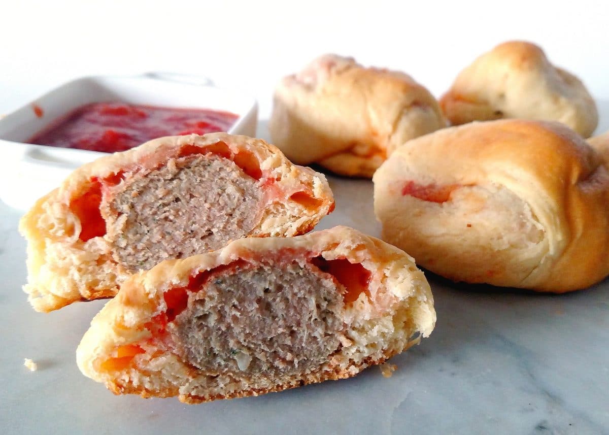 Meatball Pizza Balls Somewhat Simple