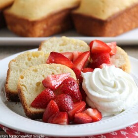 Vanilla Almond Pound Cake