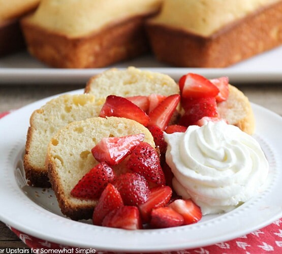 Vanilla Almond Pound Cake