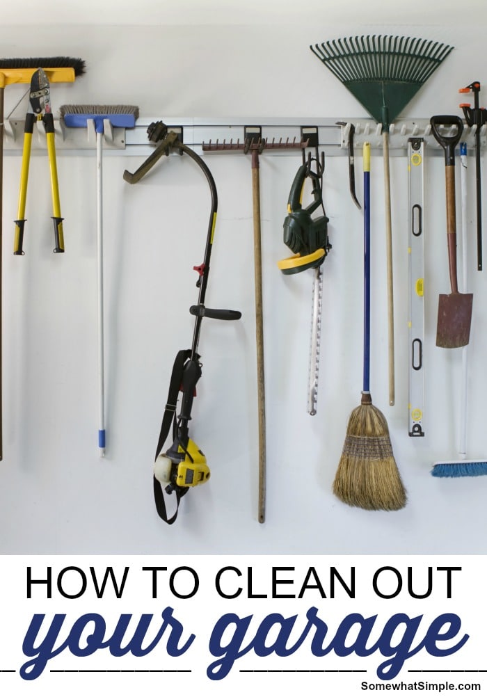 How to clean out your garage