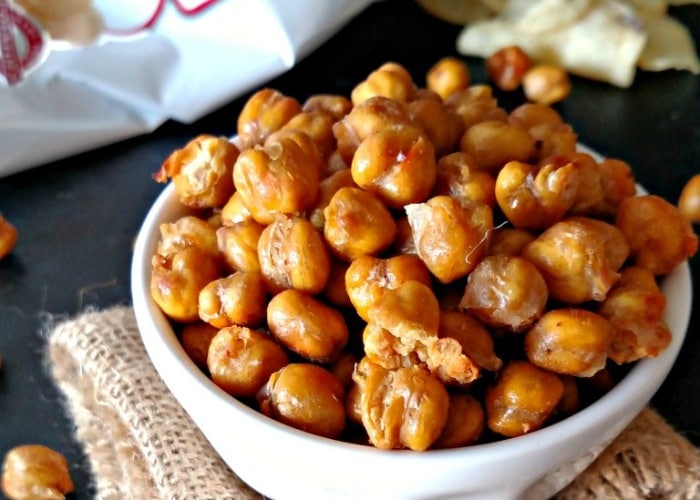 Salt and Vinegar Chickpeas Recipe Somewhat Simple