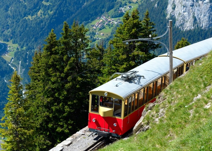 Lauterbrunnen Switzerland Train