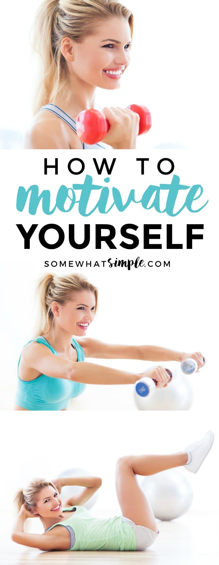 I'll be honest, I do not LOVE exercising. I love being DONE with exercising 'cause I always feel better after burning calories, but finding the motivation to get up and get moving is hard! If you want to get fit but lack motivation to get off the couch, here are a few simple tips that have totally worked for me!