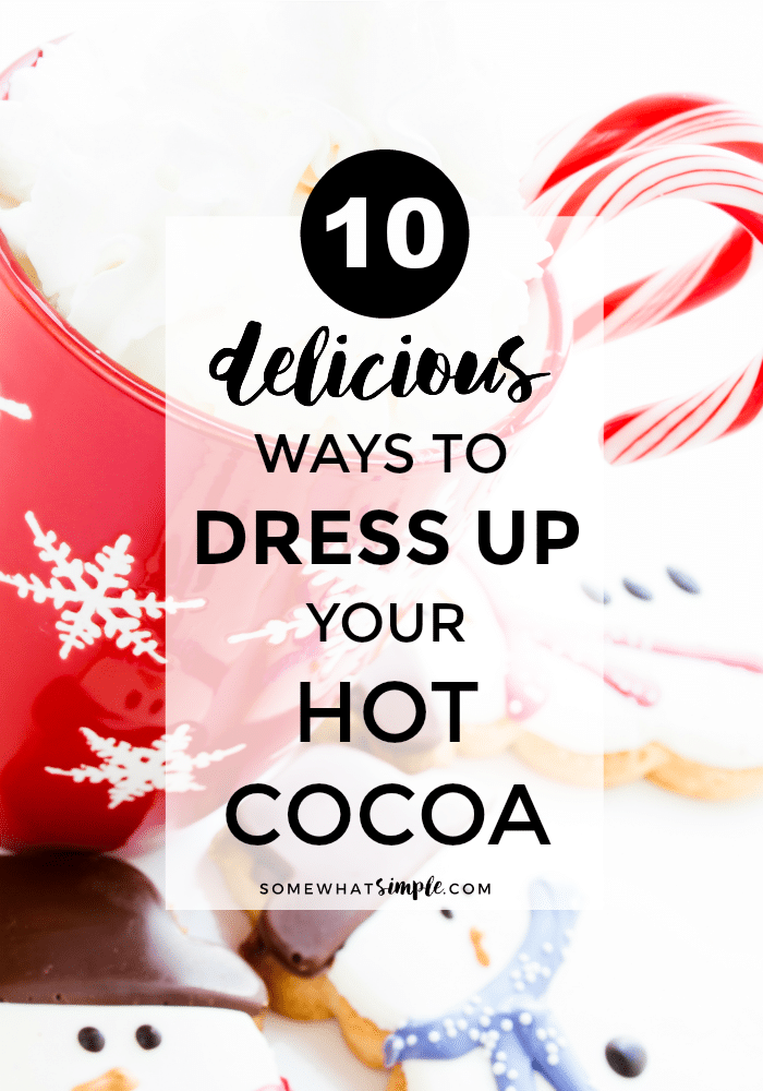 How to dress up your hot cocoa