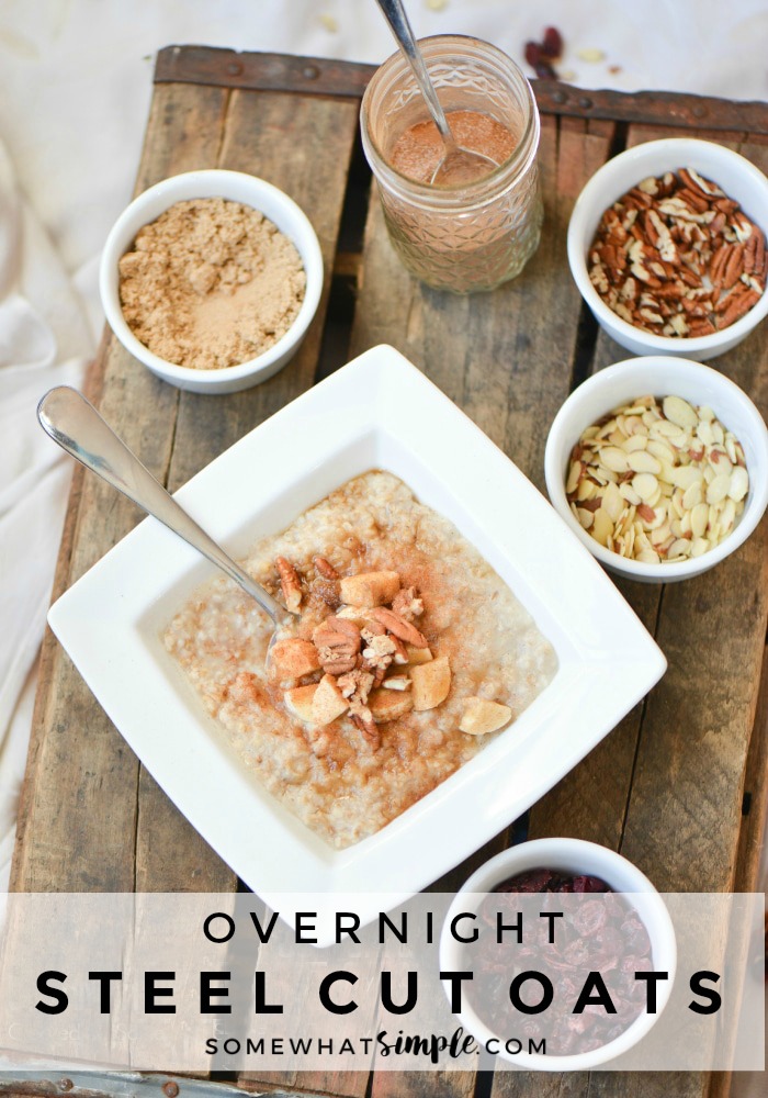 Overnight Steel Cut Oats Recipe - Easy Overnight Oatmeal