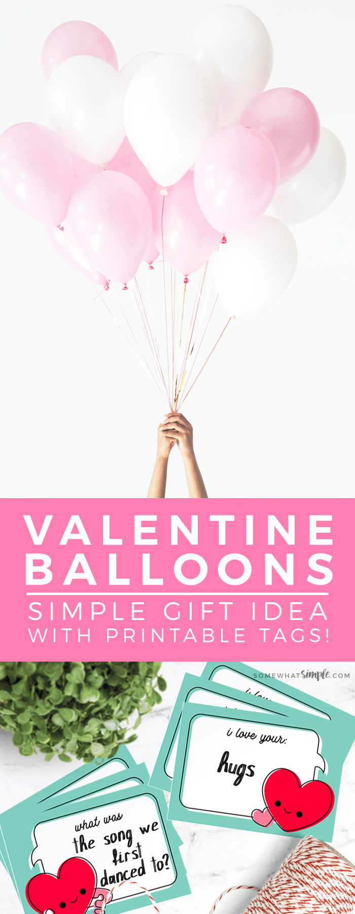 Looking for some quick and easy Valentine's Day gifts? Here is one that is sure to get a smile from the recipient, and it couldn't be any easier to put together! via @somewhatsimple