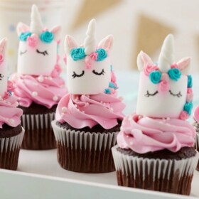 How to make fondant - unicorn cupcakes