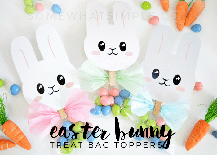 easter bunny treat bags