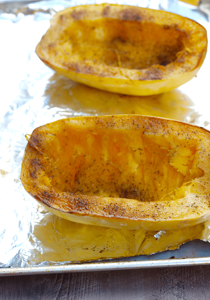 Spaghetti Squash With Lemon Garlic Sauce And Ricotta Spaghetti Squash With Lemon Garlic Sauce And Ricotta