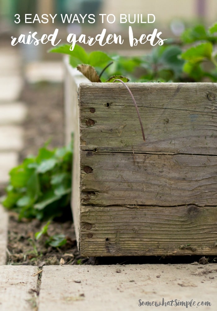 How to build a raised garden bed