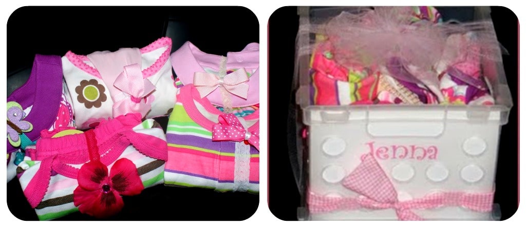 gift wrapping ideas for baby girl