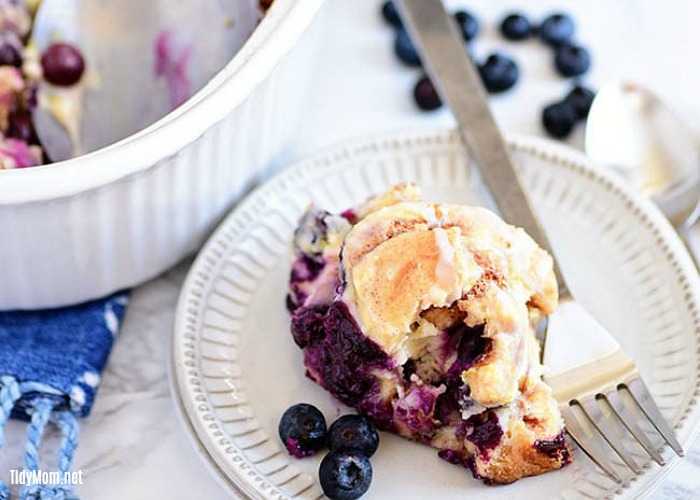 Blueberry Breakfast Casserole