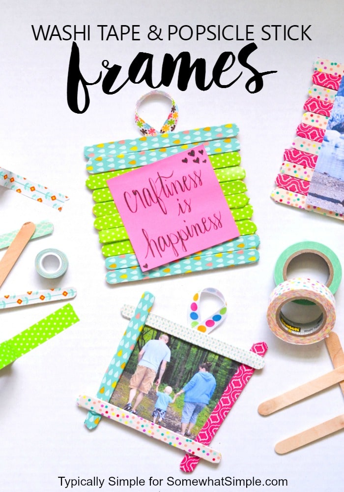 Popsicle Stick Frames